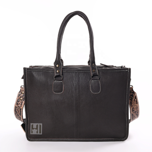 Sac fourre-tout Western Cowgirl en cuir de vachette avec franges en daim – Sac de shopping pour femme en cuir à poils - Product Image 4