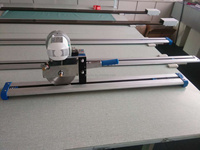 Couteau rotatif électrique automatique pour tissu, coupe-tissu droit, table de coupe pour stores enrouleurs, coupe-tissu de bout à bout