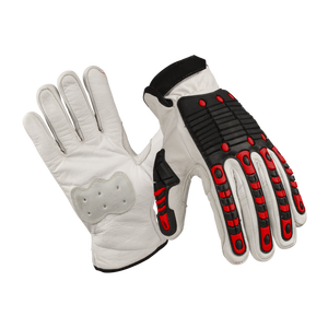 Best Selling Goat Grain Leather Safety <b>Gloves</b> Working Mechanic <b>Gloves</b> with TPR Impact and Abrasion Resistance <b>Driver</b> <b>Gloves</b> - Product Image 6