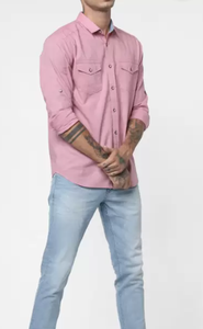 ซื้อเสื้อลำลองผ้าฝ้าย100% ผู้ชายแขนยาวแบบปกติพิมพ์ลายดอกไม้ระบายอากาศได้ทางออนไลน์ - Product Image 4