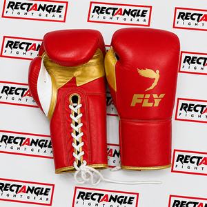 Guantes de Boxeo Profesionales Fly, Duraderos, con Cordones, Equipo de Entrenamiento Premium para Boxeo, Fitness y Deportes - Product Image 1