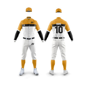 Ensemble d'uniformes de baseball personnalisés professionnels avec logo frontal, maillot respirant léger haute performance et pantalon assorti pour équipes sportives - Product Image 6
