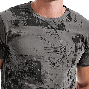 T-shirts thermiques respirants pour hommes, coupe ajustée, tricotés, nouvelle conception, sublimation de haute qualité, prix bas, les plus vendus - Product Image 4