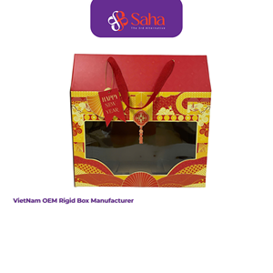 Cajas de Regalo Personalizables, Reciclables, Hechas a Mano con Materiales Biodegradables, Estampado en Relieve con Lámina Dorada, Laminación Mate, Papel Rígido - Product Image 3