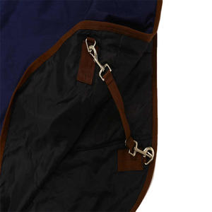 Manta para Caballo de Algodón/Nylon, Resistente, Transpirable e Impermeable, con Correas Ajustables, Diseño Ligero, Cálida para Todas las Estaciones, para Uso en Competencias - Product Image 5