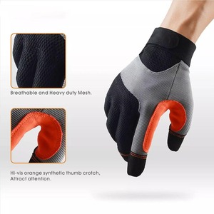 Guantes de Seguridad de Cuero Transpirables al Por Mayor, Protección UV, Antideslizantes, de Secado Rápido, Impermeables, con el Último Diseño para Exteriores - Product Image 2