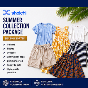 เสื้อผ้าผู้หญิงสำหรับฤดูร้อน 3 ชิ้น ขายส่ง วัสดุผสม น้ำหนัก 100 กก. คุณภาพญี่ปุ่น - Product Image 1