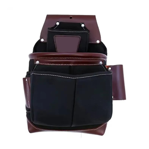 Wholesale Custom Design Top Selling <b>Leather</b> <b>Tool</b> Bags Solid Color Best Quality Cheap Price <b>Leather</b> <b>Tool</b> Bags - Product Image 5