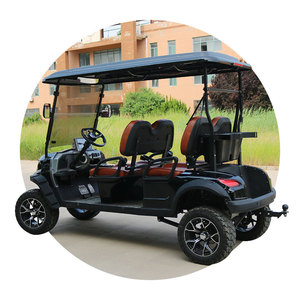 Voiturette de <span class=keywords><strong>golf</strong></span> 4 places de conception professionnelle avec batterie au lithium bon marché avec un nouveau style de modèle pour le droit exclusif - Product Image 2