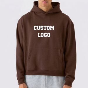 Sudadera con capucha de algodón premium de alto gramaje para impresión bajo demanda, marca de creador, logotipo personalizado, impresión DTG DTF, fabricación al por mayor OEM ODM - Product Image 1