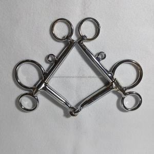 Broca de caballo de acero inoxidable, doble anillo, alta calidad, sólida, fabricante en la India - Product Image 5