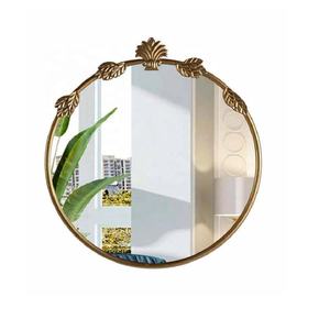 Miroir mural en métal à vendre, miroir mural moderne en provenance d'Inde, miroir en métal fait à la main pour le salon et la chambre à coucher - Product Image 1