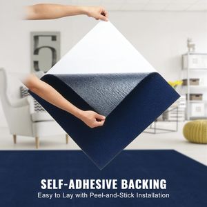 Piastrelle di Moquette Autoadesive 24FT X 24FT, Morbide e Imbottite, Facili da Installare per Uffici - Product Image 4