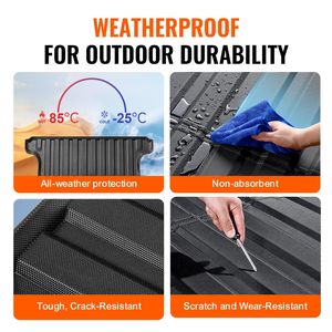 Tappetino per cassone camion resistente per Dodge Ram 1500 2019-2024, rivestimento in TPE compatibile con cassone da 5,6 piedi, tappetino spesso per cassone camion - Product Image 6