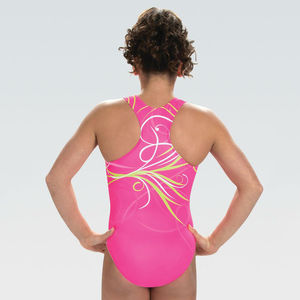 Leotardos sin mangas de cintura elástica de alta calidad SAADELLOUS INDUSTRIES para adultos y niñas, tops de entrenamiento de gimnasia y danza, detección de agujas - Product Image 2