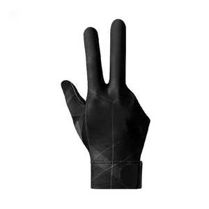 Guantes de Billar/Snooker Geo Brothers Premium de Medio Dedo/Sin Dedos, Elásticos en el Lado Izquierdo, Antideslizantes, de Algodón/Spandex, con Cierre de Gancho y Bucle - Product Image 6