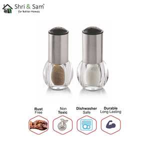 Laxima Stainless Steel <b>Dinnerware</b> <b>Set</b> with Salt & Pepper Shakers - Product Image 1