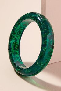 Handmade <b>Resin</b> Bangle Bracelet Colorful Acrylic Style Fashion Jewelry for Women Girls Custom Design Lightweight Party and Daily - Product Image 3