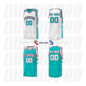 Camiseta de Baloncesto de Alta Calidad para Equipo, con Certificación BSCI, Impresión a Doble Cara, Anti-UV, Antibacteriana, de Secado Rápido, Tallas Grandes, Chalecos Deportivos - Product Image 2