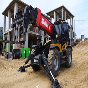 Modern Sany STH1840 Smart Telehandler Machine Delivering High Reach Strong Lift Capacity Comfortable <b>Controls</b> And Jobsite - Product Image 1