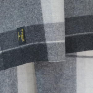 Manta de cachemira 100% mongola a cuadros 150*100cm - Product Image 5
