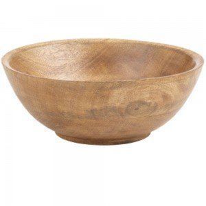 Tazón de Madera Artesanal Premium, Duradero y Profundo, para Servir Ensaladas, Ideal para Restaurantes y Hoteles, Tazón de Madera Sólida para Frutas - Product Image 4
