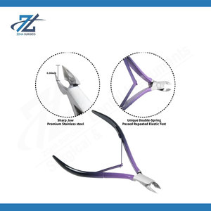 Custom Stainless Steel Cuticle Nipper Professional <b>Nail</b> Clipper Cuticle Cutter Manicure Pedicure <b>Nail</b> Care <b>Tool</b> Made Pakistan - Product Image 6