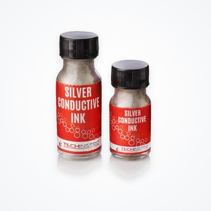 Encre argentée conductrice 1 litre 70-80% argent faible résistance pour circuits imprimés et électrodes TECHINSTRO - Product Image 1