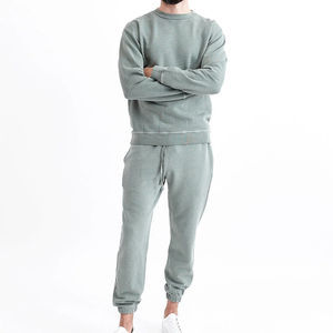 Vêtements de sport pour la course en plein air, ensemble de survêtements pour hommes, ensemble deux pièces à manches longues, ensemble pour hommes avec taille et logo personnalisés - Product Image 1