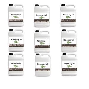 Aceite Esencial de Romero Prensado en Frío para el Cabello |   Promueve el Crecimiento del Cabello, Controla la Caída del Cabello y Aumenta el Brillo, Aceite de Romero Herbal Puro - Product Image 1