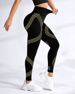 Leggings de yoga taille haute pour femmes, extensibles dans quatre directions, séchage rapide, respirants, longueur cheville, fitness, vente en gros usine, personnalisables OEM ODM - Product Image 4