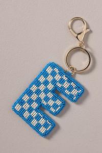 Porte-clés et breloque de sac en perles brodées motif fleur mignonne, pendentif pour voiture, cadeau pour femme, artisanat en perles de rocaille, broderie florale par glowin fashion - Product Image 5