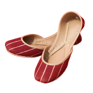 Wholesale Handmade Multi Colors Khussa Women Punjabi Bridal Khussa Anti-Slip Outdoor for Traditional Wedding Wear <b>Jutti</b> Khussas - Product Image 2