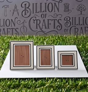 Premium Black <b>White</b> Resin Photo <b>Frame</b> Luxury Handmade <b>Picture</b> Holder for Home Office Decor - Product Image 4