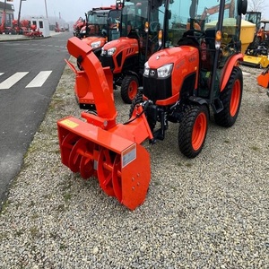 Commercial Kubota Tractor With Snow <b>Blower</b> High Performance Winter Equipment For Driveways Paths And Large Snow Areas - Product Image 4