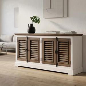 Cómoda de Madera de Teca Sólida Luna Yen – Mueble de Almacenamiento para Dormitorio con Diseño Moderno Escandinavo y Acabado Natural - Product Image 5