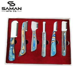 Cuchillo para Quitar Pelo de Mascotas, Herramienta de Peluquería Canina, Cuchillo Manual para Quitar Pelo, Herramienta de Peluquería para Perros y Gatos, Kit Profesional para Peluqueros de Mascotas - Product Image 4