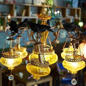 Cuervos Realistas con Plumas Negras para Decoración de Halloween, Adorno de Pájaros para Halloween - Product Image 5