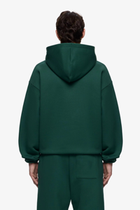 Unisex 100% Organic Cotton Eco-Friendly Garment Dyed 2-Piece Oversized Fleece <b>Hoodie</b> Jogger Set Quick Dry Breathable Streetwear - Product Image 3