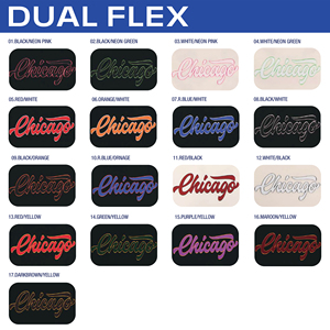 กระดาษทรานเฟอร์ HTV แบบฟิล์มสองสี PU Flex ปรับแต่งได้ ตัดได้ พิมพ์ลายสกรีนคุณภาพสูง สำหรับเสื้อผ้า ผลิตในเกาหลี - Product Image 6