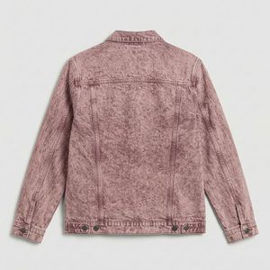 High Quality Men's Denim Jacket Casual <b>Jean</b> Coat with Custom Embroidery and Logo Printing Streetwear Outerwear - Product Image 2