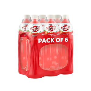 Meilleur prix OEM/ODM Marque privée Jus de fruits fraise avec nata de coco Eau potable pour enfants Sans sucre ajouté - Product Image 5