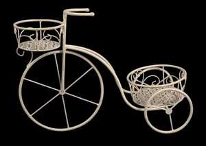 Decorative Modern <b>Iron</b> Powder Coated Eco-Friendly Durable <b>Lightweight</b> Plant Stand Drainage Hole Home Garden - Product Image 1