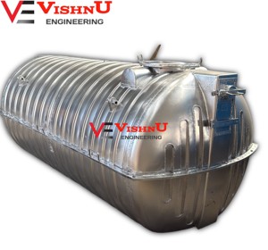 แม่พิมพ์ถังเก็บน้ำแนวนอนโพลีเอทิลีนพร้อมโครงสร้างเกรดอุตสาหกรรม - Product Image 3