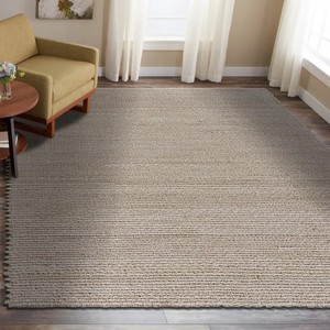 Tapis de sol en fibre de jute naturelle fait main, pour la maison, l'hôtel, le resort, la décoration, vente en gros de tapis en sisal pour salle de bain, logo personnalisé, numéro de modèle - Product Image 2