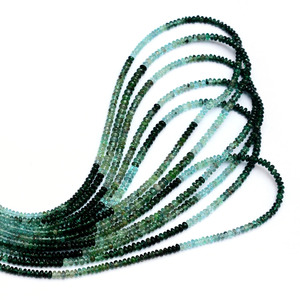 Cuentas Sueltas de Esmeralda AAA+ de 3 mm, Lisas y Redondas, Esmeralda Verde Natural Multicolor, Cuentas Sueltas de Piedras Preciosas para la Elaboración de Joyas - Product Image 3