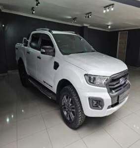 รถกระบะ Ford Ranger Wildtrak 2.0 Bi-Turbo 4x4 Auto Double Cab ปี 2022 สภาพดี ใช้งานน้อย รุ่น Trail Edition ยาง R18 กล้องหลัง 360 องศา - Product Image 1