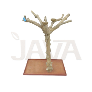 ที่นั่งนกแบบติดต้นไม้ Javawood ทำจากไม้กาแฟ รุ่น J2 E-L ขนาดใหญ่ เป็นมิตรกับสิ่งแวดล้อม ทนทาน คุณภาพพรีเมียม อุปกรณ์สำหรับนก - Product Image 3