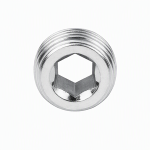 K1129 สกรูปลั๊ก DIN906 ไม่มีช่องระบายอากาศ, M20X1,5, SW=10, รูปแบบ: A, เหล็กชุบสังกะสี - Product Image 2