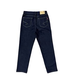 Pantalon de costume homme personnalisé, style formel, coupe crayon, printemps-automne, noir, en jean denim, brodé, coupe mi-ample, délavage enzymatique, ODM - Product Image 1